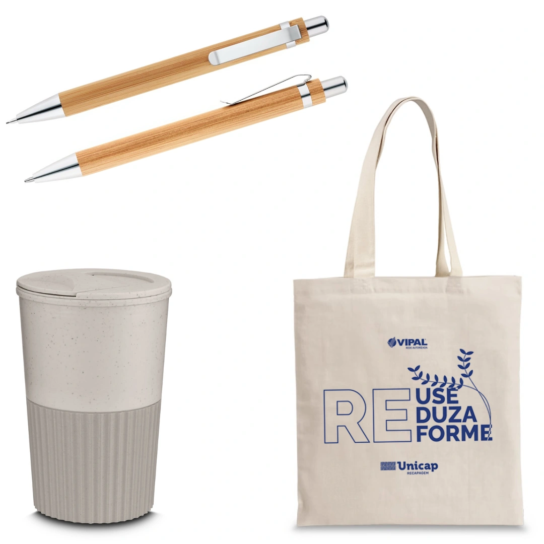 Brindes ecológicos personalizados