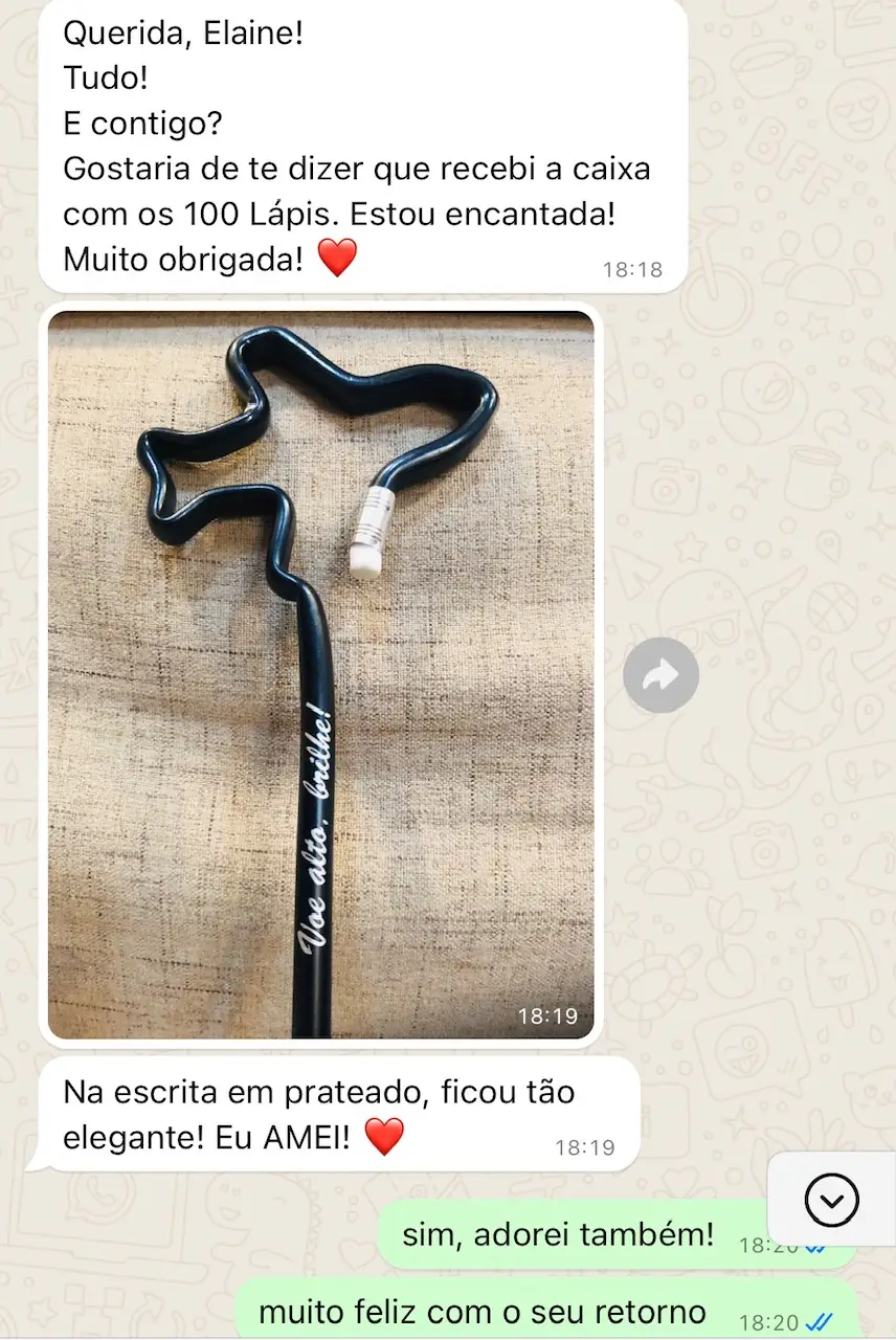 Depoimento de cliente