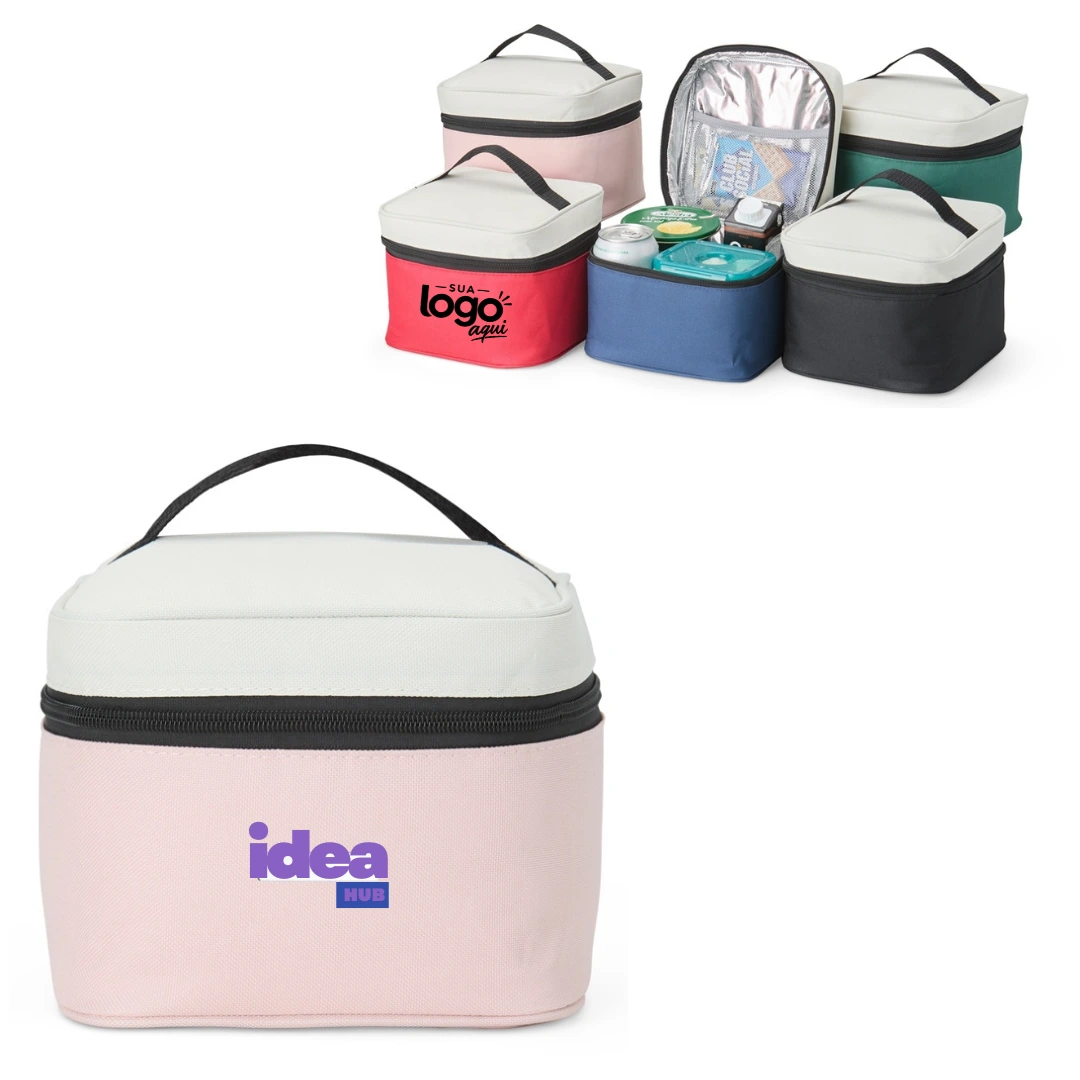 Bolsa Térmica Personalizada - Prática para o dia a dia, combina com brindes de bem-estar e ações voltadas ao público feminino.