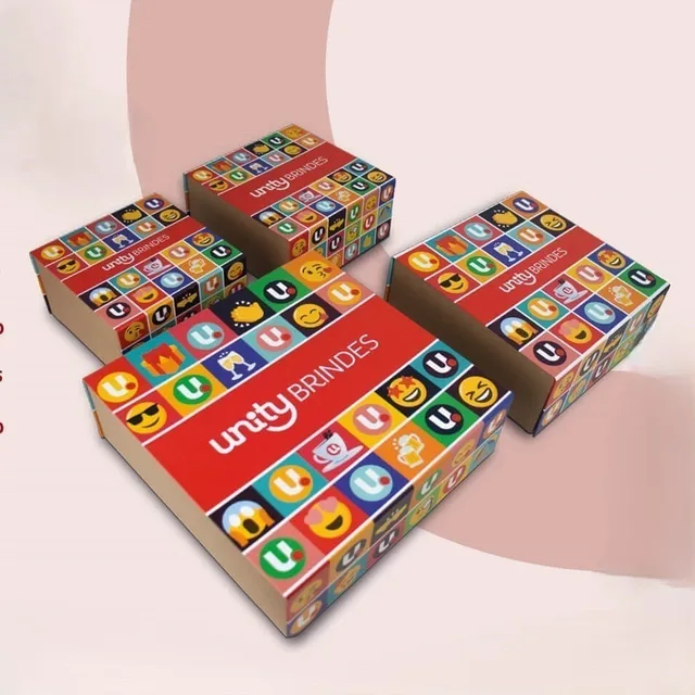Caixas personalizadas para transformar brindes em experiências - ideais para kits de boas-vindas, eventos e datas comemorativas.