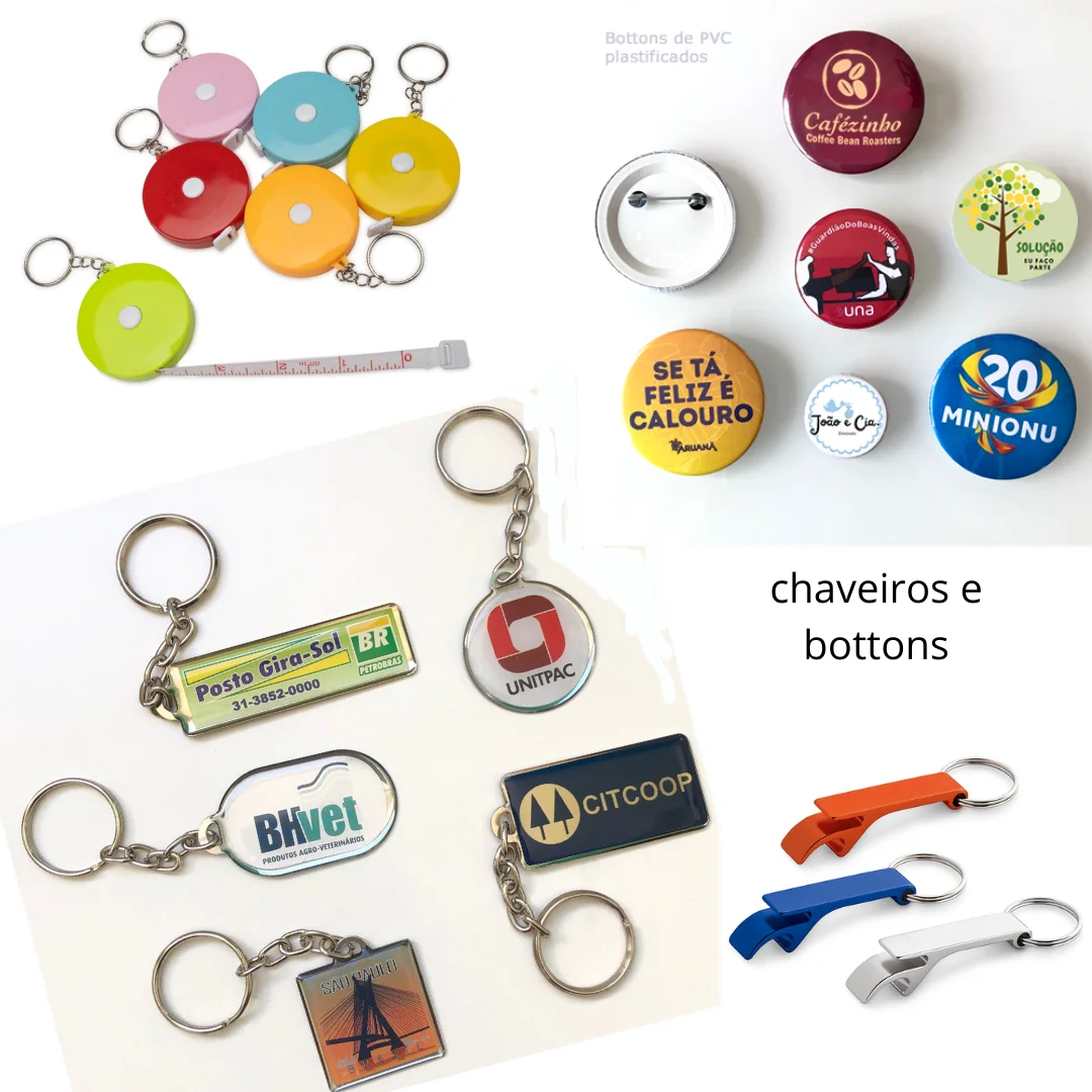 Chaveiros para festa personalizados