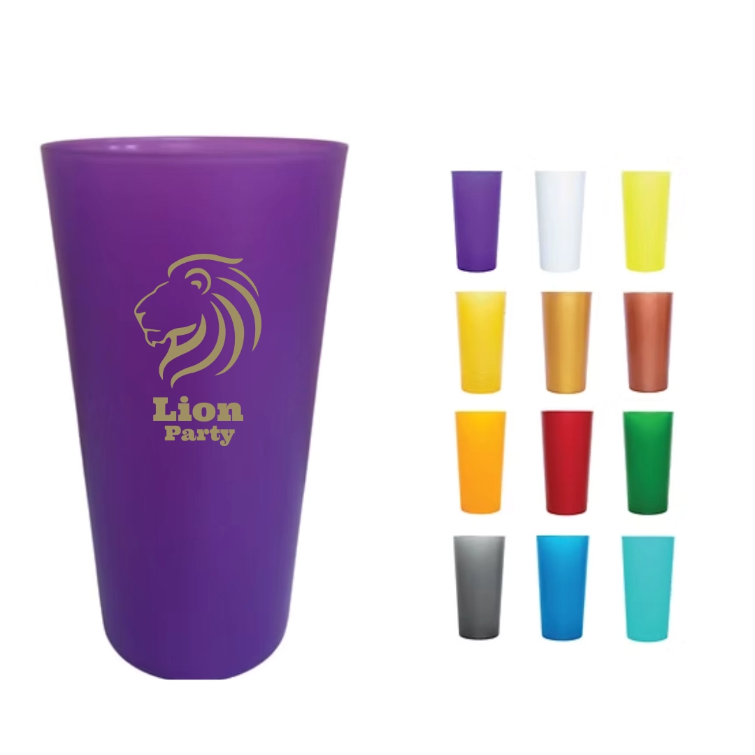 Copos plásticos personalizados