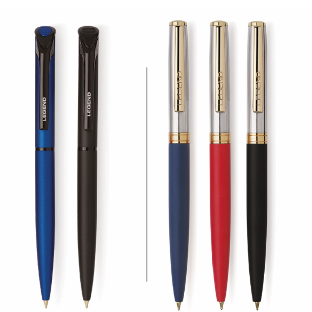 Legend Vortex e Evoq - Caneta de luxo moderna, linha Legend personalizada, combina estilo e funcionalidade. Pedido mínimo: 25 unidades.